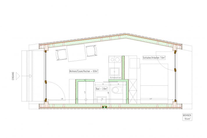 Grundriss: 1 Mohab Space