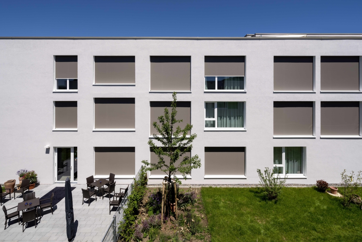 Moderner Neubau Pflegeheim Dettingen