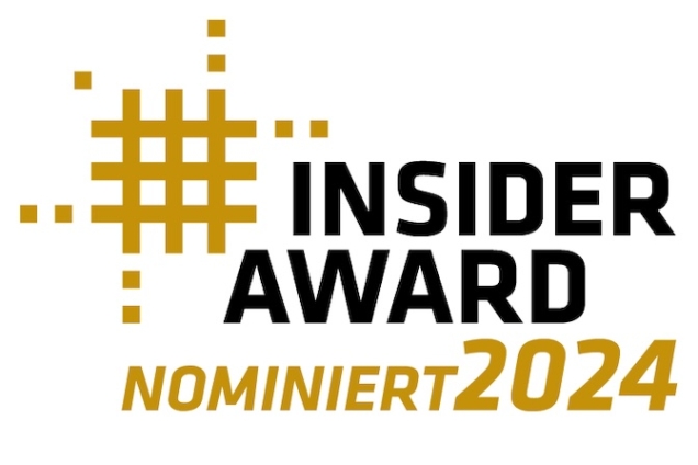 Nominiert für den INsider Award 2024